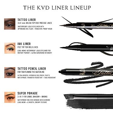 Mini Tattoo Liner Vegan Waterproof Liquid Eyeliner