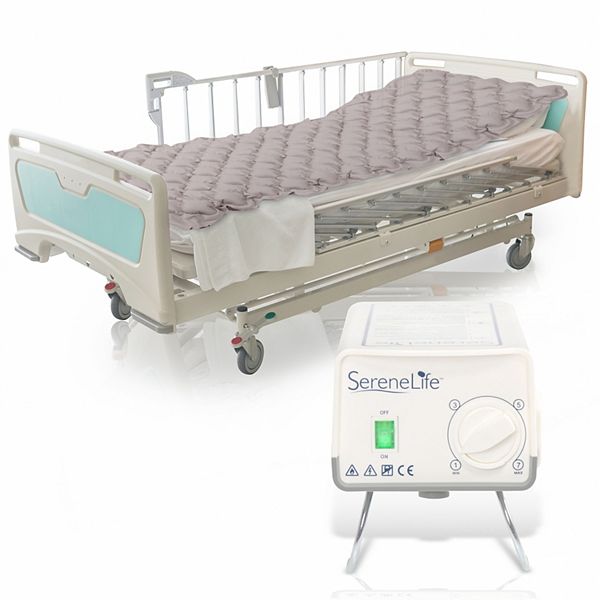 Inflatable Hospital Bed Bubble Pad, Twin Bed Air Mattress Size