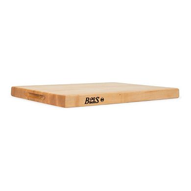 John Boos Maple Wood Edge Grain Reversible Cutting Board, 18 x 12 x 1.5 Inches