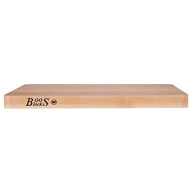 John Boos Block 214 Chop-N-Slice 20" x 15" Maple Wood Reversible Cutting Board