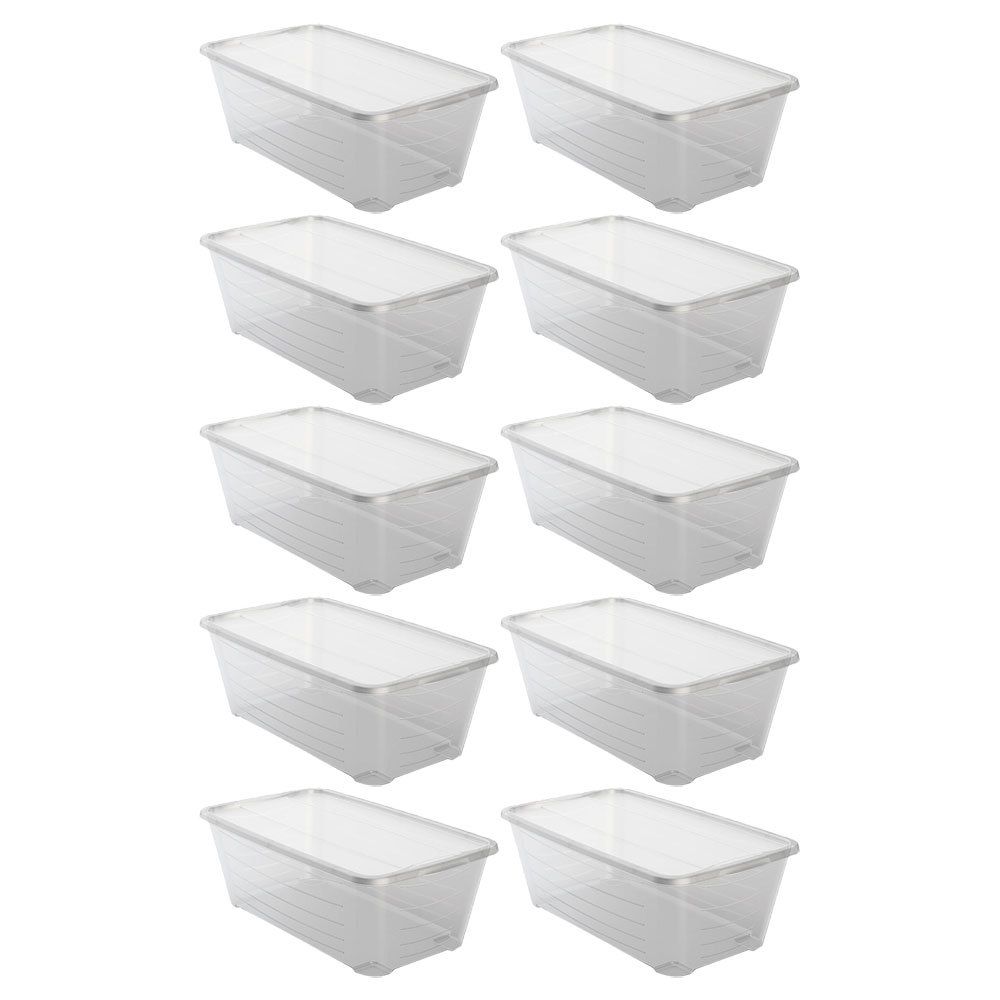  Zerodeko Box transparent storage box fridge storage bin  desktop storage organizer stackable clear bin plastic containers  Transparent Bedroom Sundries Container student the pet shelf drawer