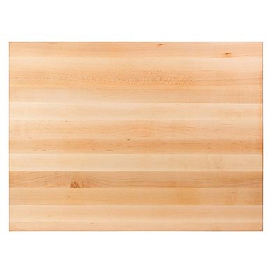 John Boos Maple Wood Edge Grain Reversible Cutting Board, 24 x 18 x 1.5 Inches