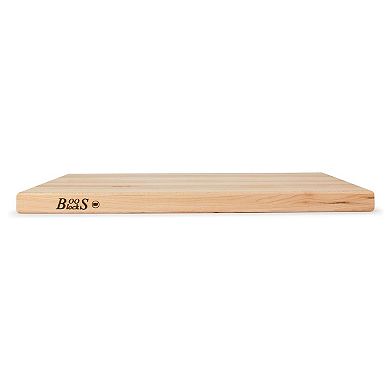John Boos Maple Wood Edge Grain Reversible Cutting Board, 24 x 18 x 1.5 Inches