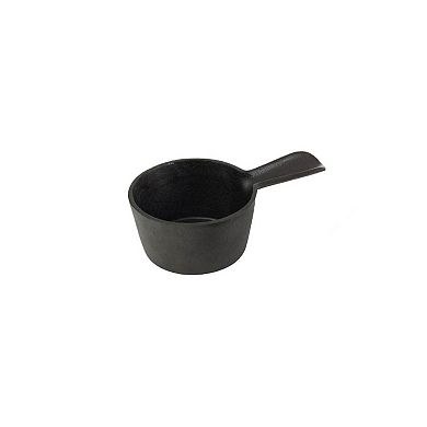 Big Green Egg Cast Iron Sauce Pot with Basting Brush