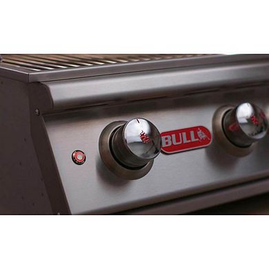Bull Steer 3 Burner 24 Inch Stainless Steel Propane Gas Barbecue Grill Head