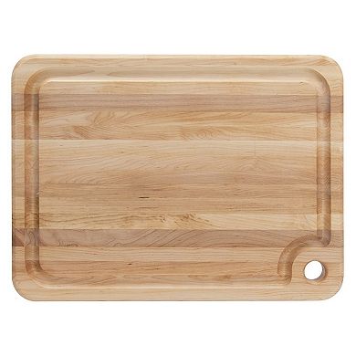 John Boos Block MPL2015125-FH-GRV 20 x 15" Maple Wood Reversible Cutting Board