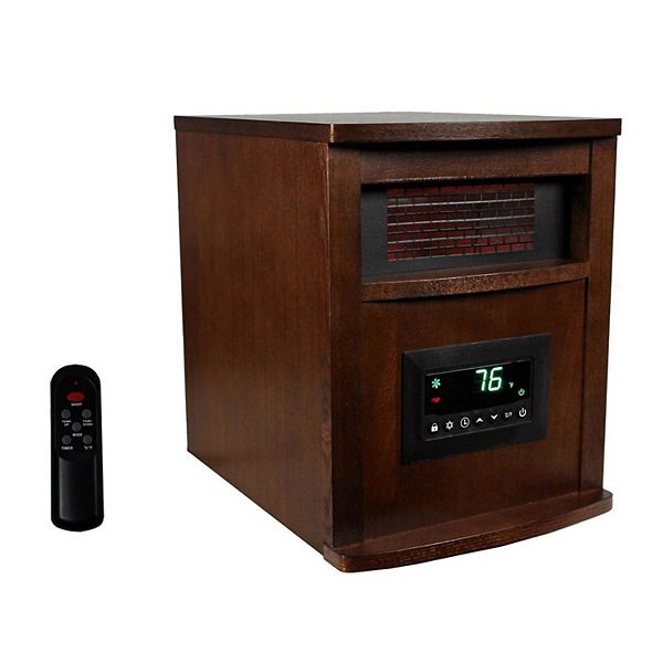 LifeSmart LifePro 6 Element 1500W Electric Infrared Quartz Indoor Space  Heater