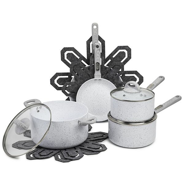 Beautiful 12pc Cookware Set, White … curated on LTK
