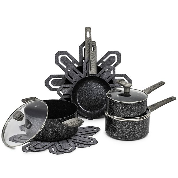 Brooklyn Steel Co. Nebula Collection Ceramic Nonstick Cookware Set