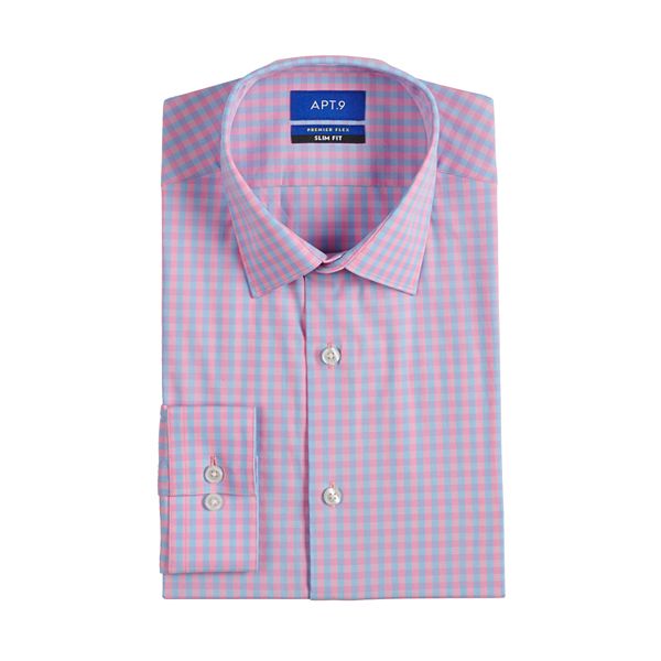 Men's Apt. 9® Premier Flex ExtraSlim Fit SpreadCollar Dress Shirt