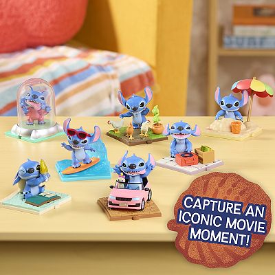EOF-354 Disney Stitch Blind Box 7個セット Disney's Lilo & Stitch Stitch 3-inch Collectible Figures Blind Box