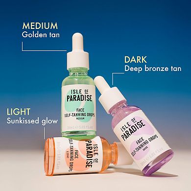 Self Tanning Natural Glow Face Drops