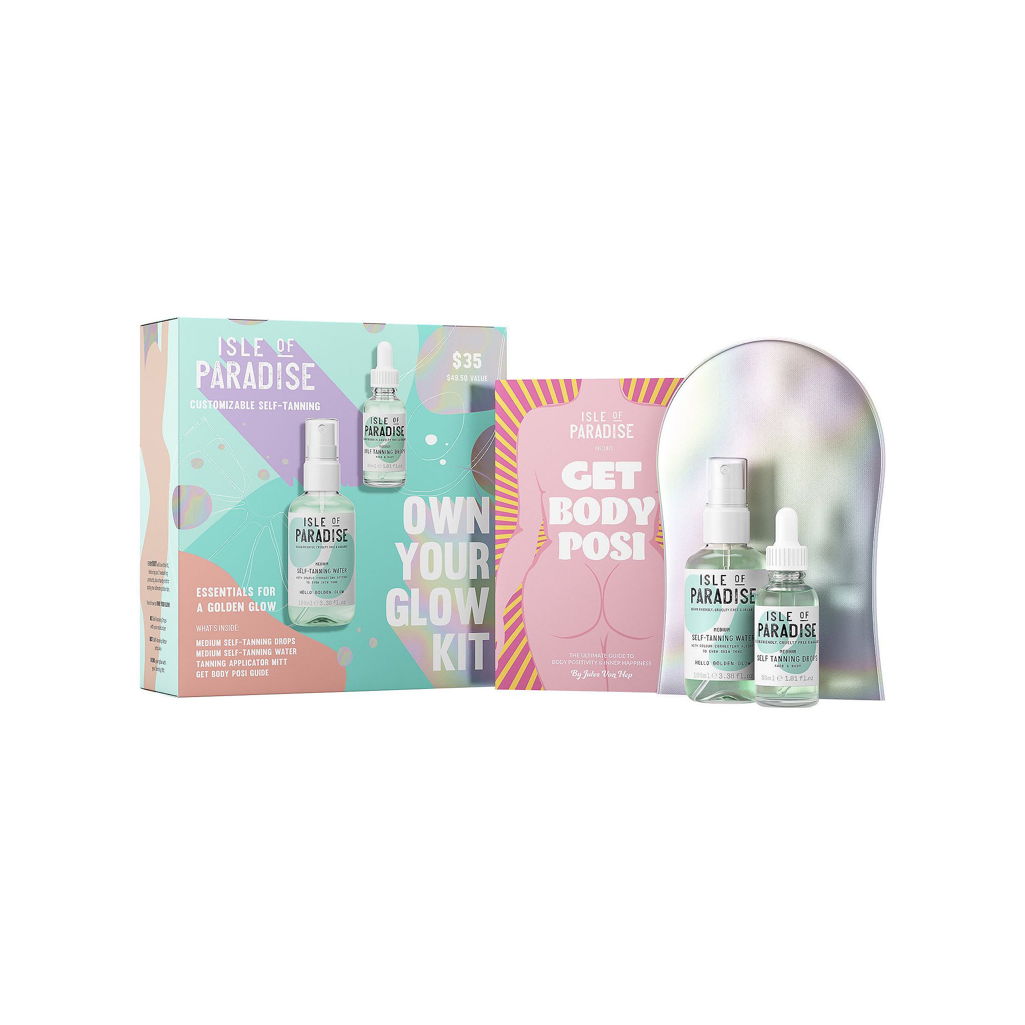 Isle of Paradise Own Your Glow Kit, Size: Set, None