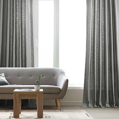 EFF Dune Cotton Light Filtering 2-pack Window Curtain Set