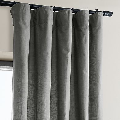 EFF Dune Cotton Light Filtering 2-pack Window Curtain Set