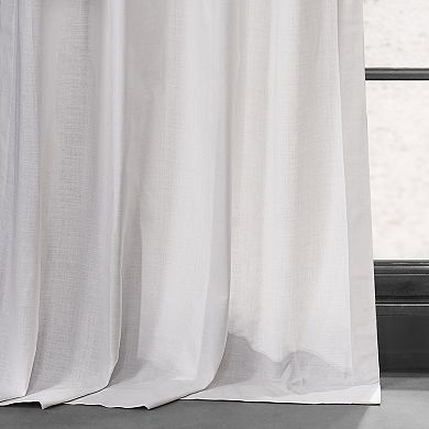 EFF Dune Cotton Light Filtering Grommet 2-pack Window Curtain Set