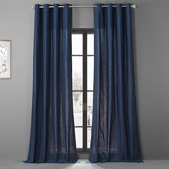 EFF Dune Cotton Light Filtering Grommet 2-pack Window Curtain Set