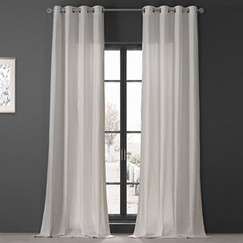 EFF Dune Cotton Light Filtering Grommet 2-pack Window Curtain Set