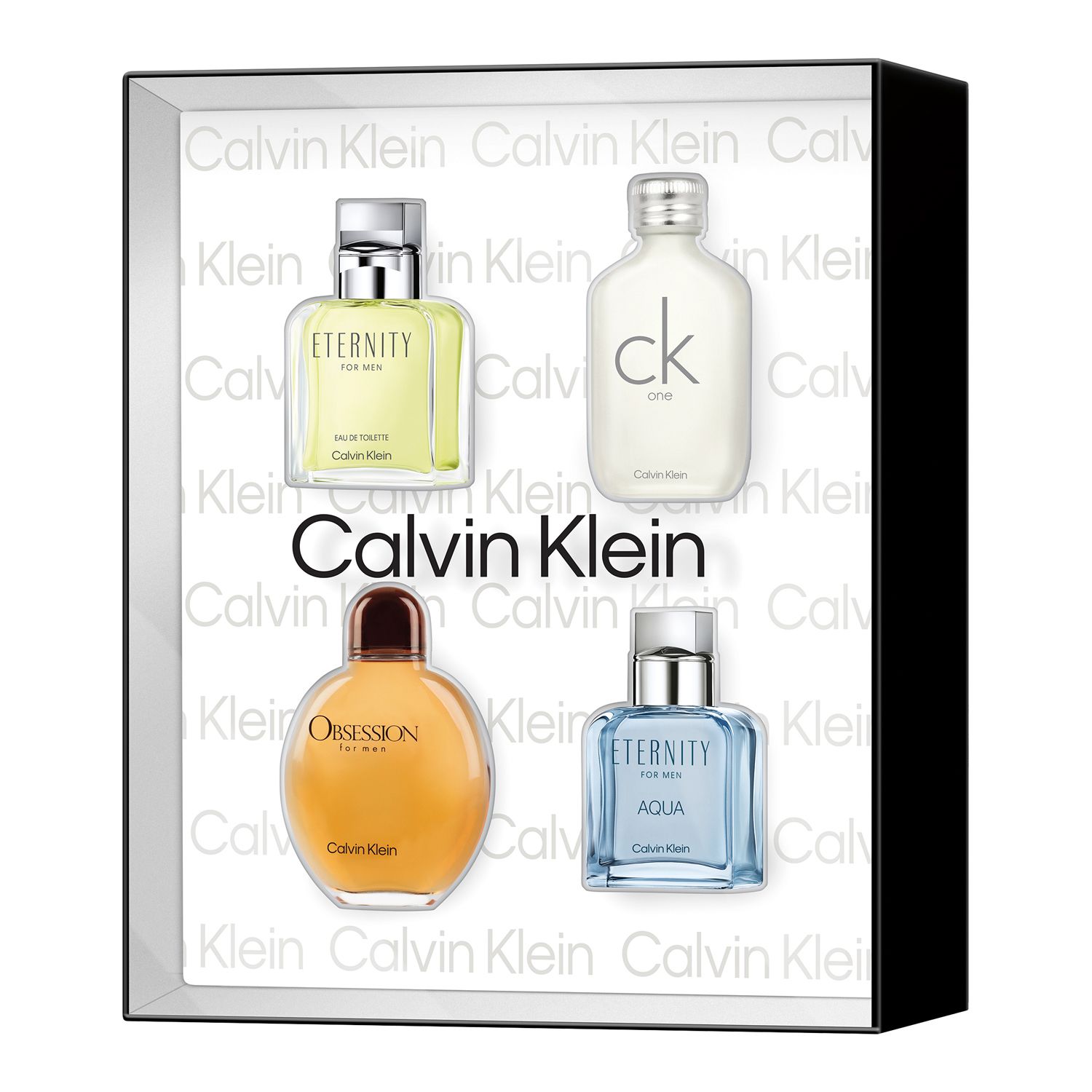 calvin klein mens 4 piece mini set