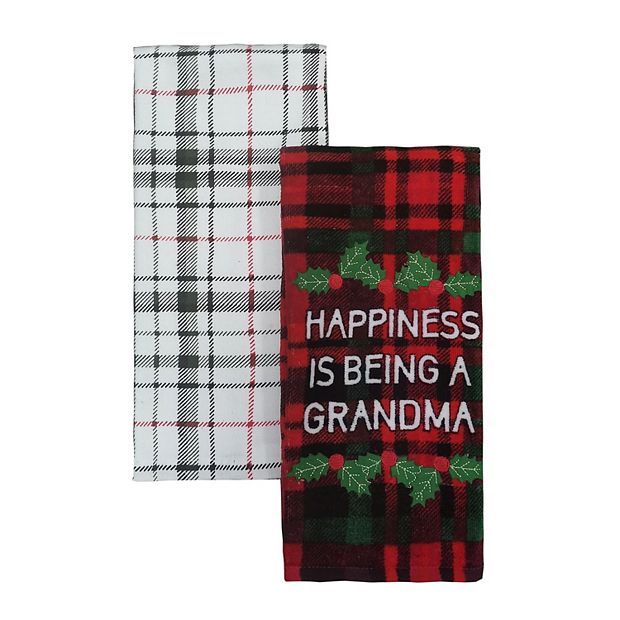 Who Needs Santa I have Grandma Dish Towel