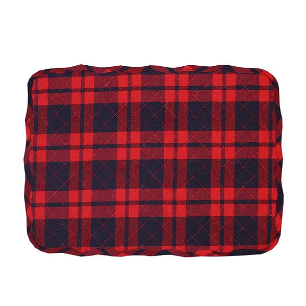 St. Nicholas Square® Cabin Buffalo Plaid Quilted Placemat