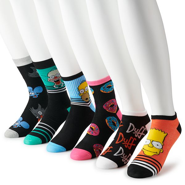 Men's 6pack Character Fashion Socks