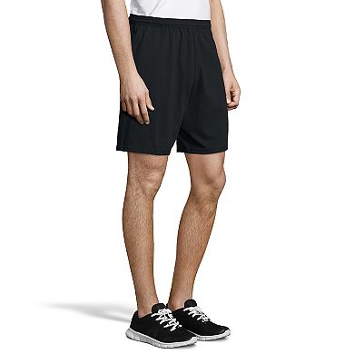 Big & Tall Hanes Jersey Pocket Shorts