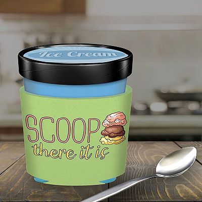 Scoop There It Is&quot; Ice Cream Pint Cooler