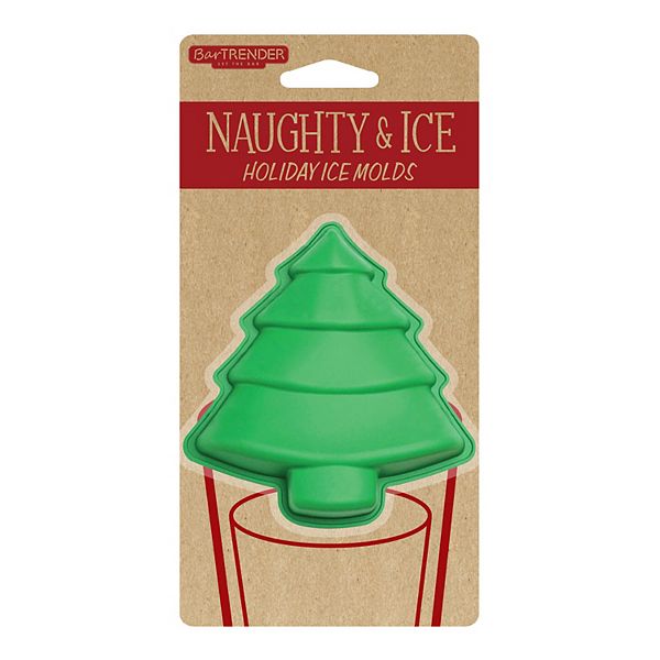 Naughty & Ice Christmas Tree Ice Mold