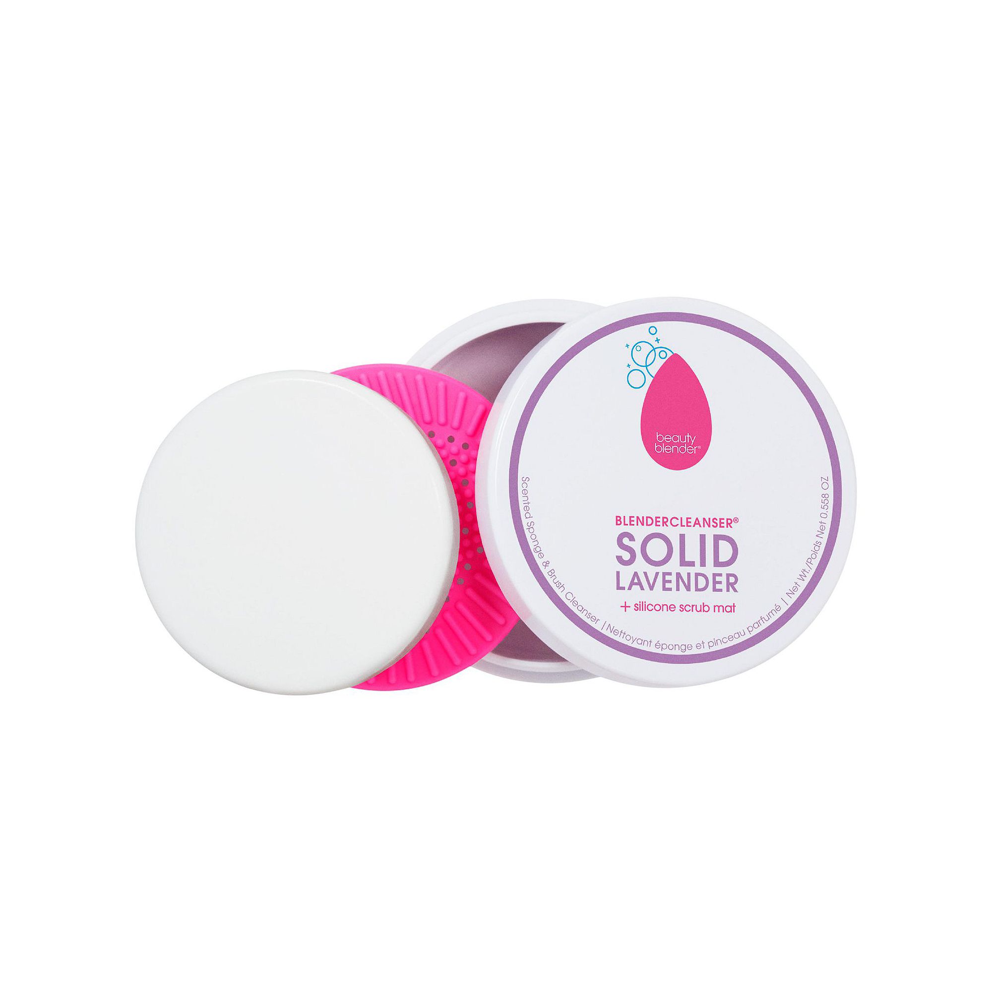 beautyblender blendercleanser solid, Size: 1 FL Oz, Purple