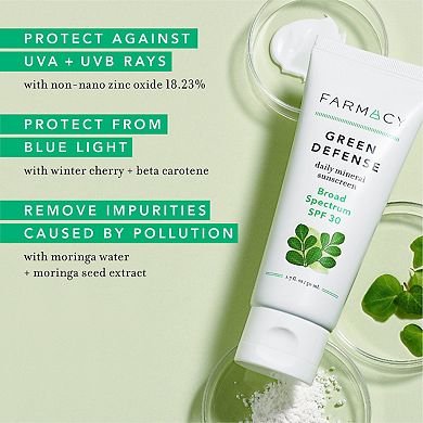 Green Defense Daily Mineral Sunscreen SPF 30