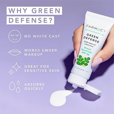 Green Defense Daily Mineral Sunscreen SPF 30