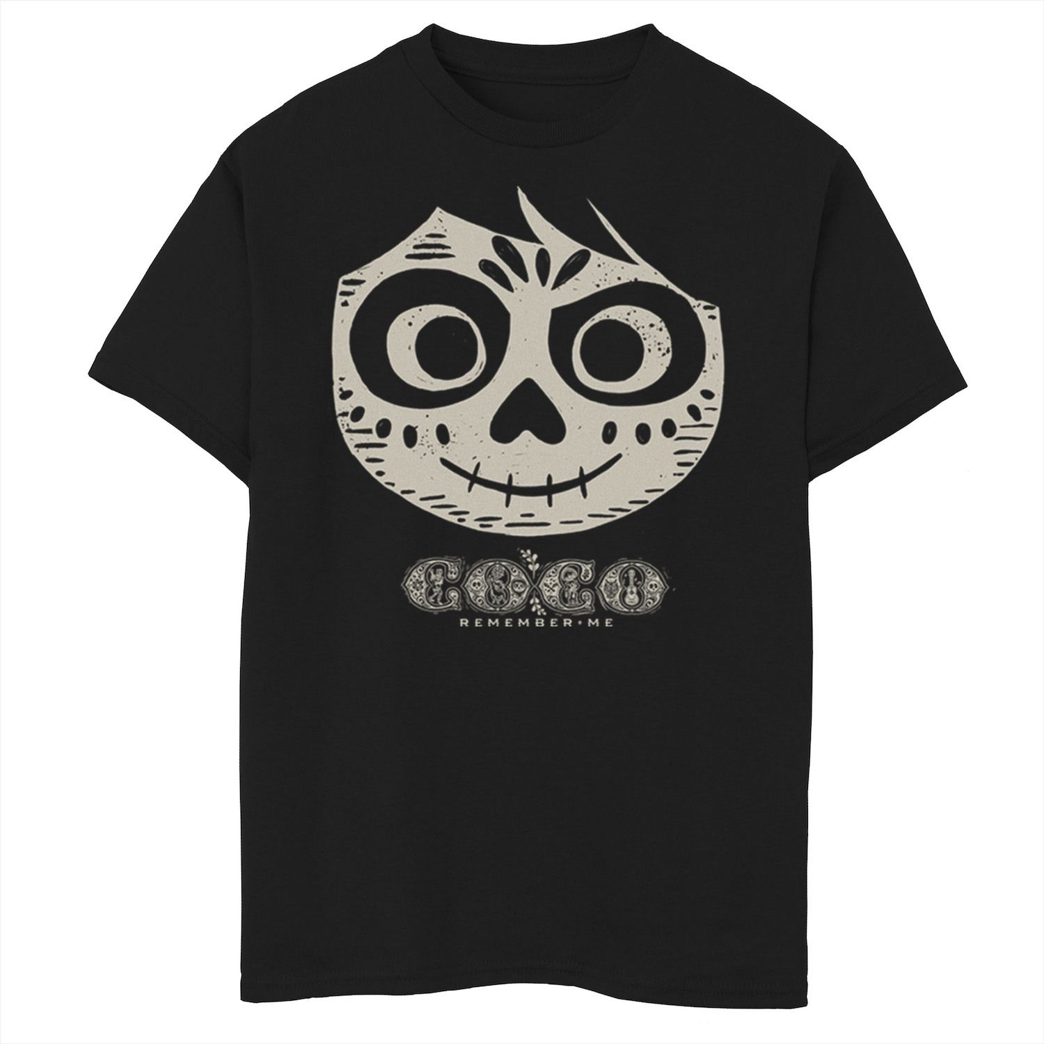 Image for Disney / Pixar 's Coco Boys 8-20 Miguel Skeleton Face Graphic Tee at Kohl's.