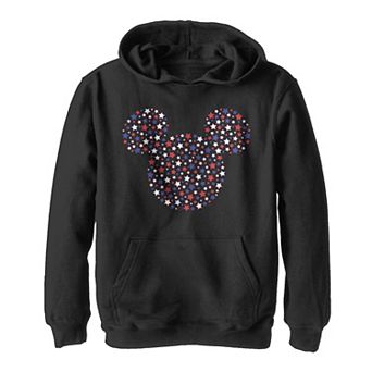 Boys 8-20 Disney Mickey & Friends Americana Star Fill Graphic Hoodie