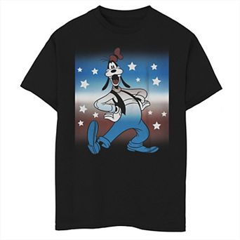 Disney's Mickey Mouse & Friends Boys 8-20 Goofy Americana Portrait Graphic Tee