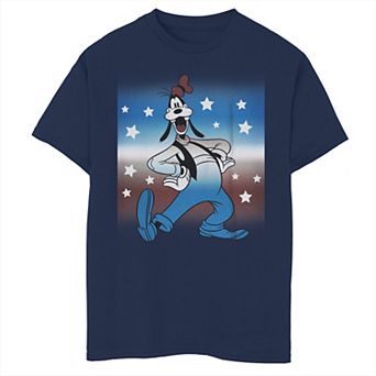 Disney's Mickey Mouse & Friends Boys 8-20 Goofy Americana Portrait Graphic Tee