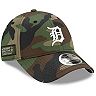 Men's New Era Camo Detroit Tigers Latitude 9FORTY Snapback Hat