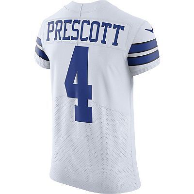 Men s Nike Dak Prescott White Dallas Cowboys Vapor Elite Player Jersey