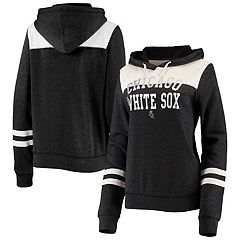 Women's G-III 4Her by Carl Banks Black Chicago White Sox Comfy Cord Pullover  Sweatshirt