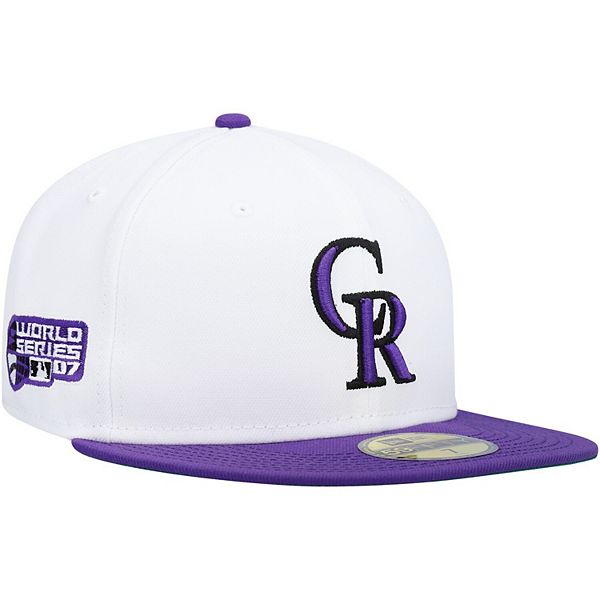 Buy Colorado Rockies MLB Shiver 47 FRANCHISE White Hat Cap (Large