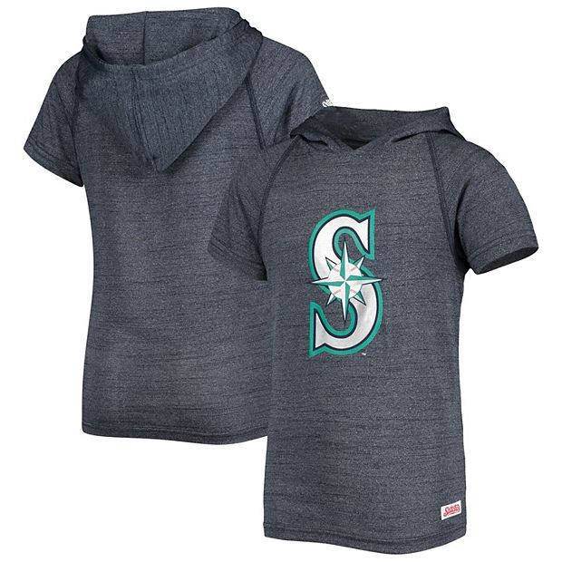 Youth Navy Seattle Mariners Pullover Hoodie 