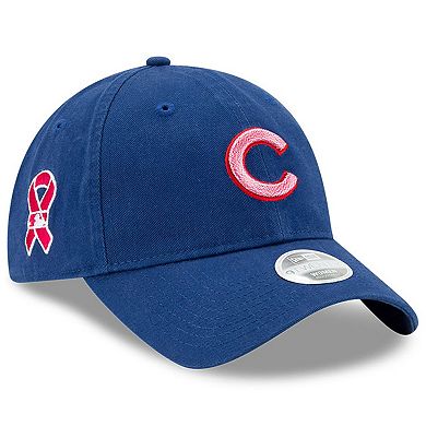 Women's New Era Royal Chicago Cubs 2021 Mother's Day 9TWENTY Adjustable Hat