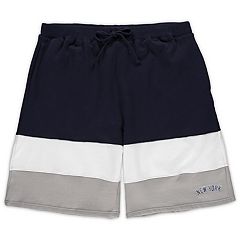 Men's Aaron Judge Navy New York Yankees Big & Tall Stitched Double-Knit  Shorts