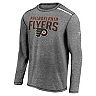 Men's Fanatics Branded Heathered Gray Philadelphia Flyers Special Edition Long Sleeve T-Shirt