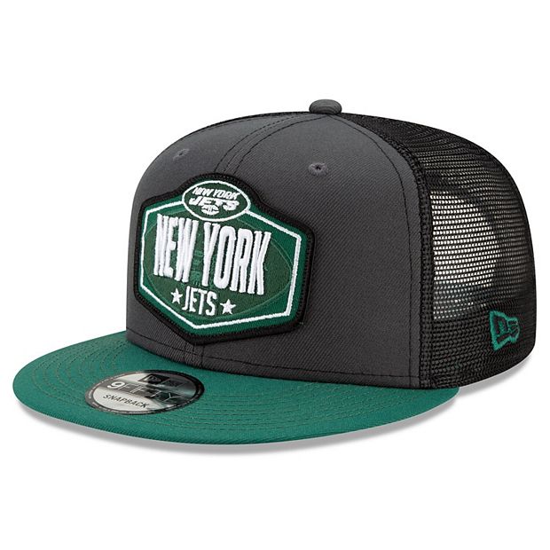 Men's New Era Green/White New York Jets Loyalty Trucker 9FORTY Snapback Hat