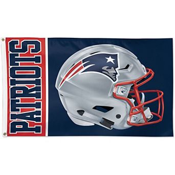 WinCraft New England Patriots 3' x 5' Helmet Deluxe Single-Sided Flag