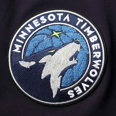 Men's Pro Standard Navy Minnesota Timberwolves Chenille Shorts