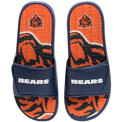 Youth FOCO Chicago Bears Gel Slide Sandals