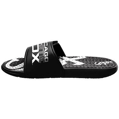 Youth FOCO Chicago White Sox Gel Slide Sandals