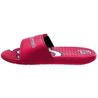 Youth FOCO Washington Nationals Gel Slide Sandals